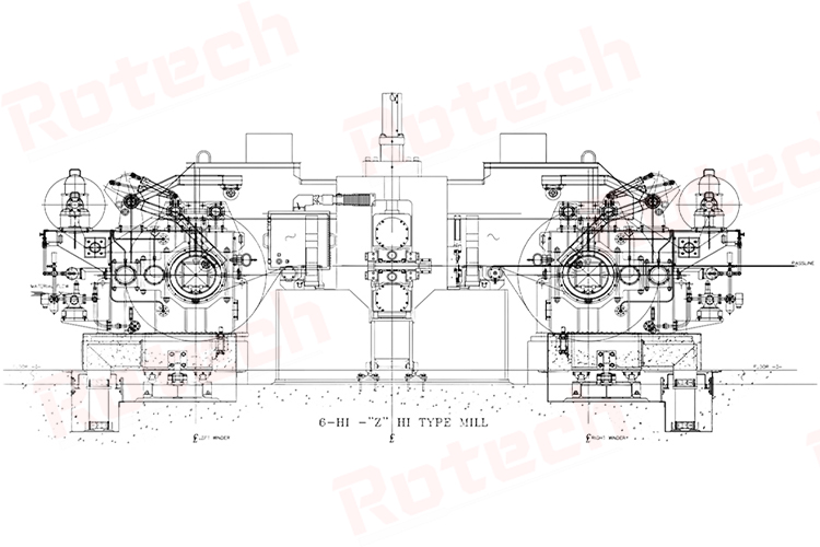 CRM Type 18Hi Reversing Precision Cold Rolling Mill